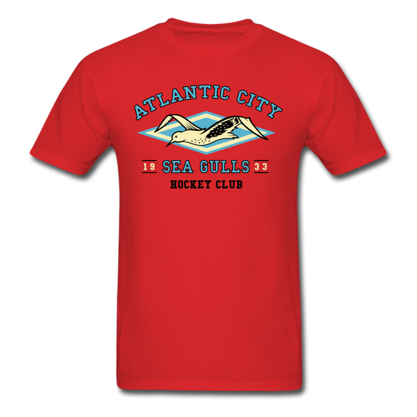 Atlantic City Sea Gulls T-Shirt - red