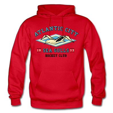 Atlantic City Sea Gulls Hoodie - red