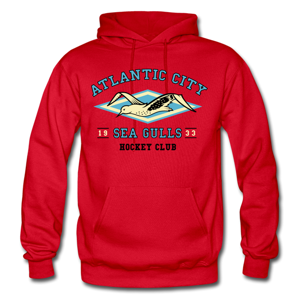 Atlantic City Sea Gulls Hoodie - red