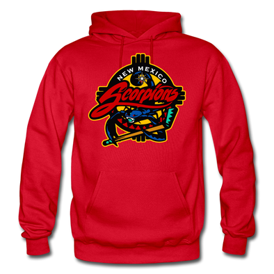 New Mexico Scorpions 1990s Hoodie - red