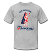 New Hampshire Freedoms T-Shirt (Premium Lightweight) - heather gray