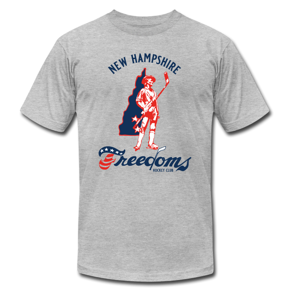 New Hampshire Freedoms T-Shirt (Premium Lightweight) - heather gray