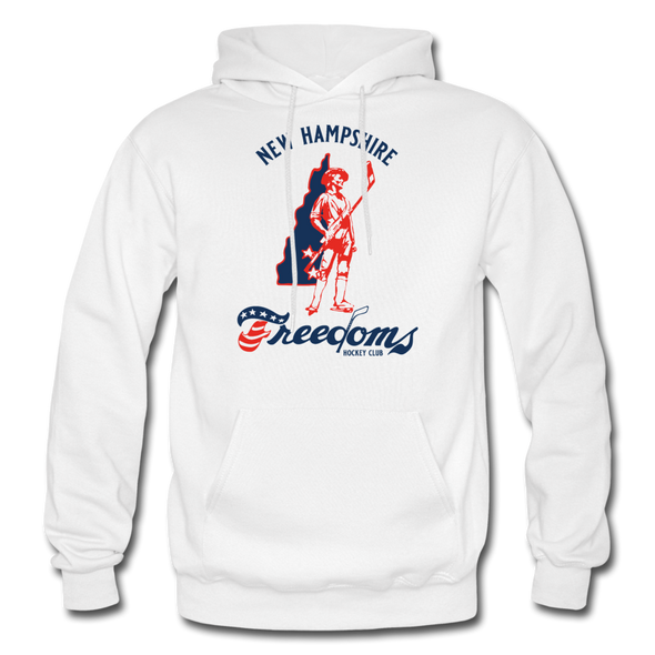 New Hampshire Freedoms Hoodie - white