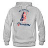 New Hampshire Freedoms Hoodie - heather gray