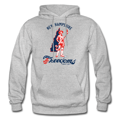 New Hampshire Freedoms Hoodie - heather gray