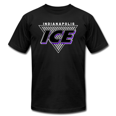 Indianapolis Ice Triangle T-Shirt (Premium Lightweight) - black