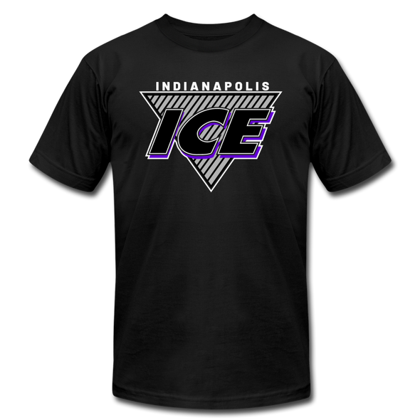 Indianapolis Ice Triangle T-Shirt (Premium Lightweight) - black