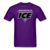 Indianapolis Ice Triangle T-Shirt - purple