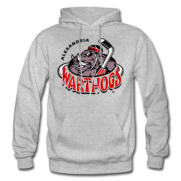 Alexandria Warthogs Hoodie - heather gray