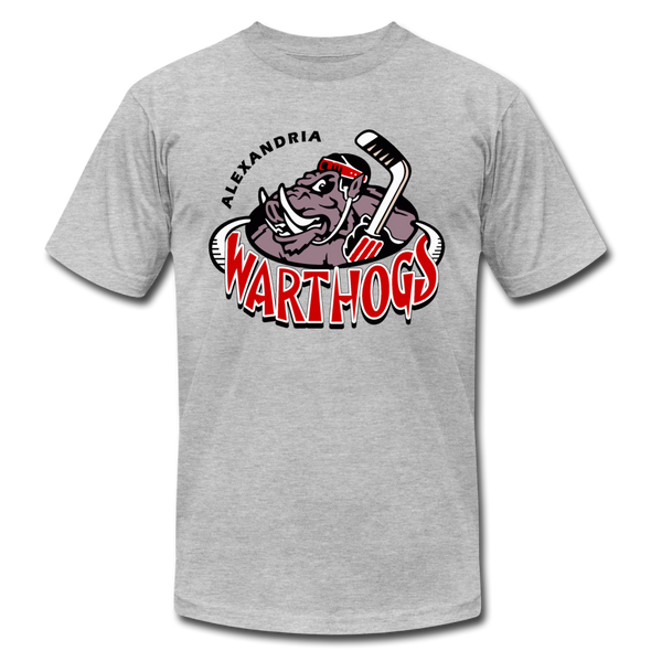 Alexandria Warthogs T-Shirt (Premium Lightweight) - heather gray