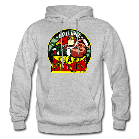 Abilene Aviators Hoodie - heather gray