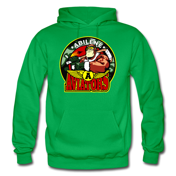 Abilene Aviators Hoodie - kelly green