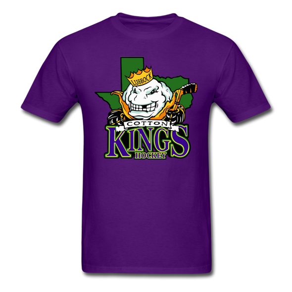 Lubbock Cotton Kings T-Shirt - purple