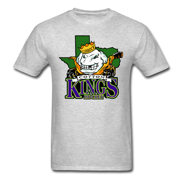 Lubbock Cotton Kings T-Shirt - heather gray