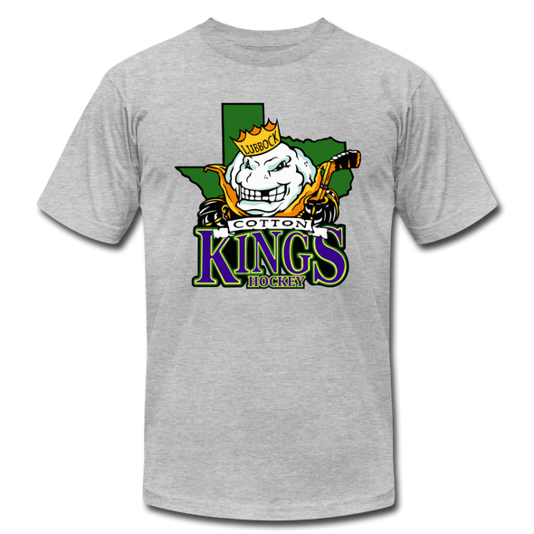 Lubbock Cotton Kings T-Shirt (Premium Lightweight) - heather gray