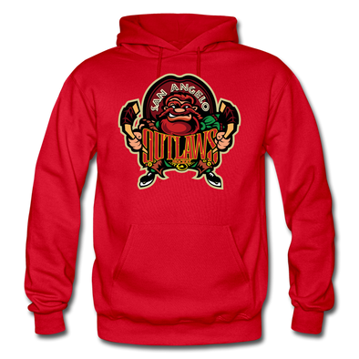 San Angelo Outlaws Hoodie - red