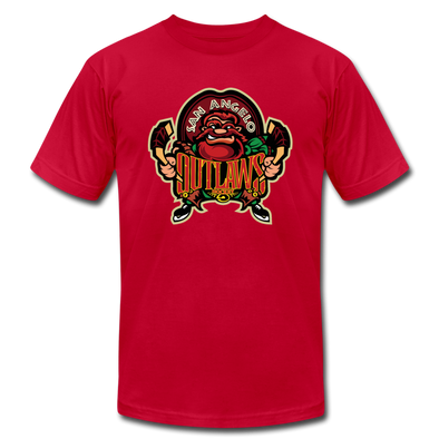 San Angelo Outlaws T-Shirt (Premium Lightweight) - red