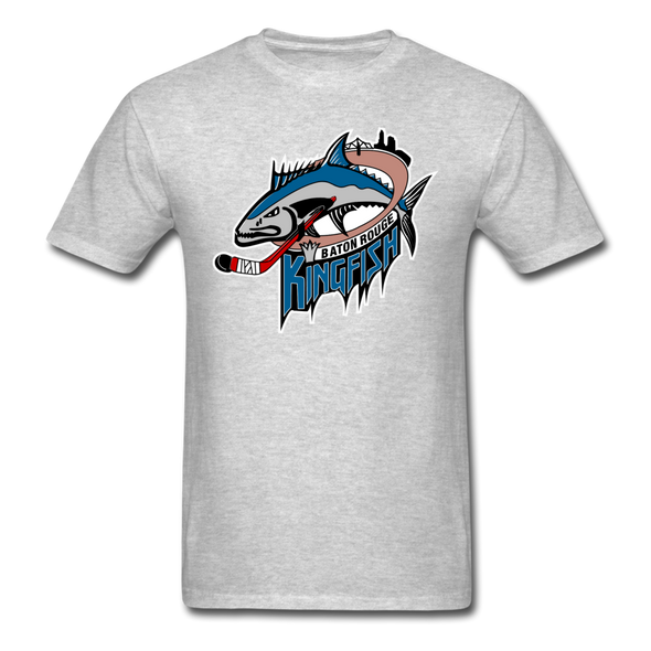 Baton Rouge Kingfish T-Shirt - heather gray