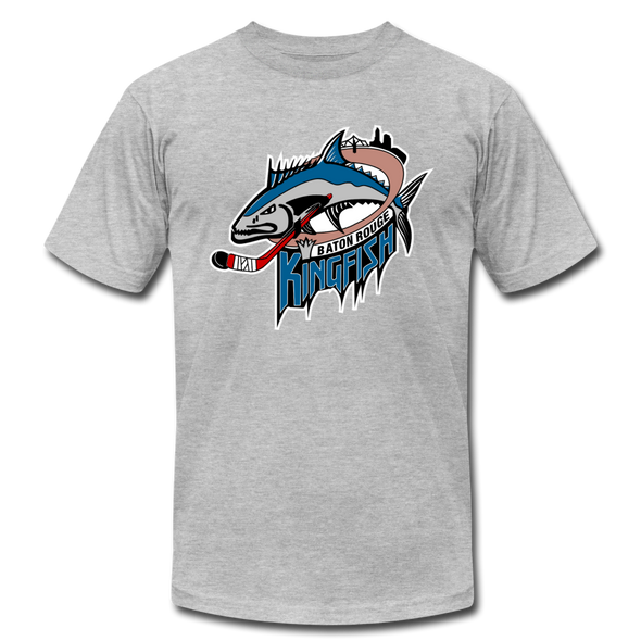 Baton Rouge Kingfish T-Shirt (Premium Lightweight) - heather gray