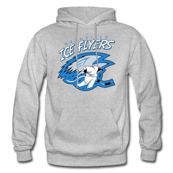 Nashville Ice Flyers Hoodie - heather gray