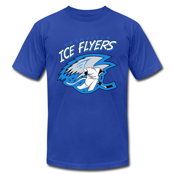 Nashville Ice Flyers T-Shirt (Premium Lightweight) - royal blue