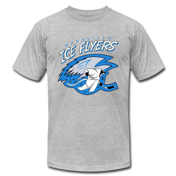 Nashville Ice Flyers T-Shirt (Premium Lightweight) - heather gray