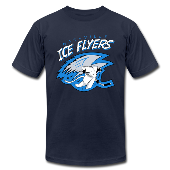 Nashville Ice Flyers T-Shirt (Premium Lightweight) - navy