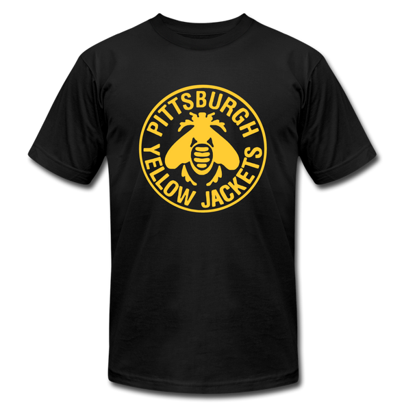 Pittsburgh Yellow Jackets T-Shirt (Premium Lightweight) - black