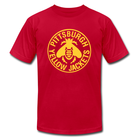 Pittsburgh Yellow Jackets T-Shirt (Premium Lightweight) - red