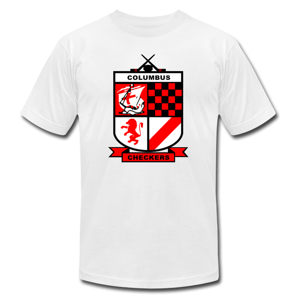 Columbus Checkers T-Shirt (Premium Lightweight) - white