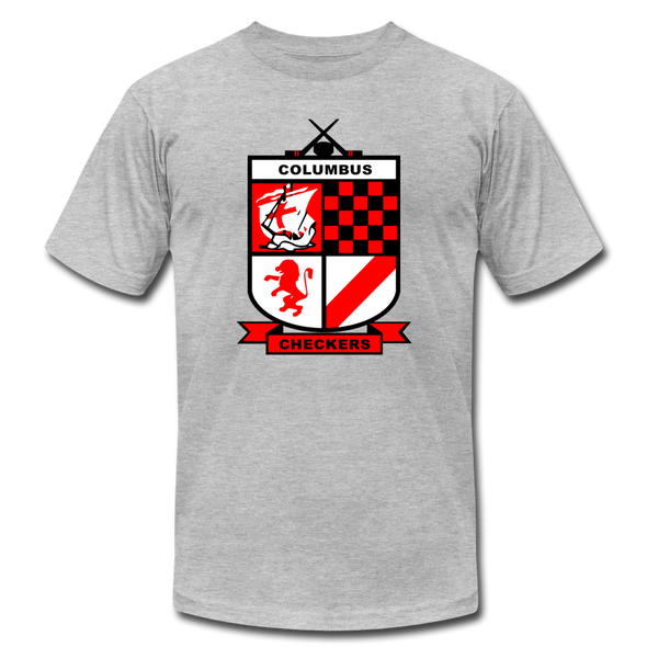 Columbus Checkers T-Shirt (Premium Lightweight) - heather gray