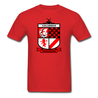 Columbus Checkers T-Shirt - red