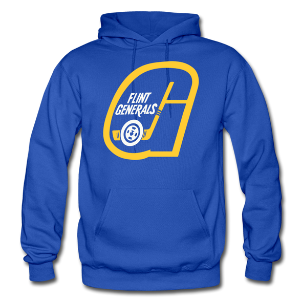 Flint Generals Hoodie - royal blue