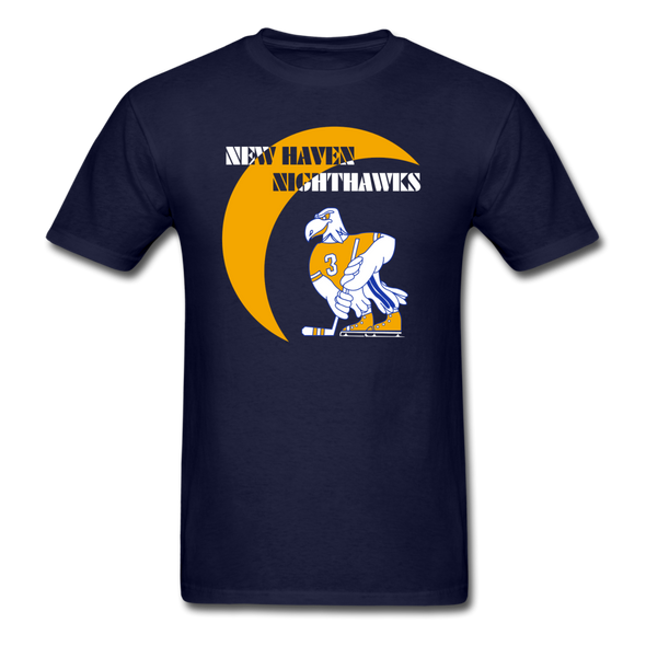 New Haven Nighthawks 1970s T-Shirt - navy