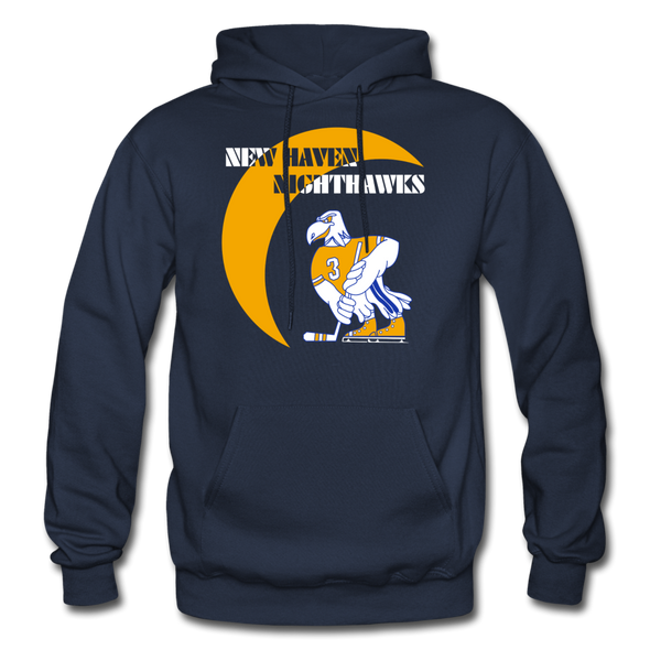 New Haven Nighthawks 1970s Hoodie - navy