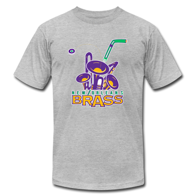 New Orleans Brass T-Shirt (Premium Lightweight) - heather gray