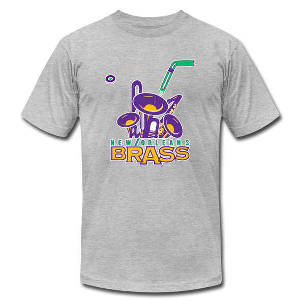 New Orleans Brass T-Shirt (Premium Lightweight) - heather gray