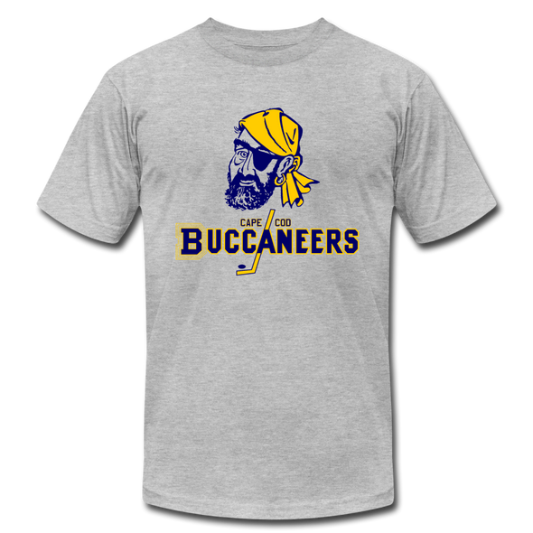 Cape Cod Buccaneers T-Shirt (Premium Lightweight) - heather gray