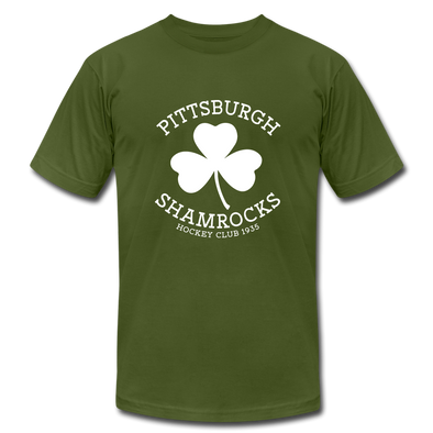 Pittsburgh Shamrocks T-Shirt (Premium Lightweight) - olive