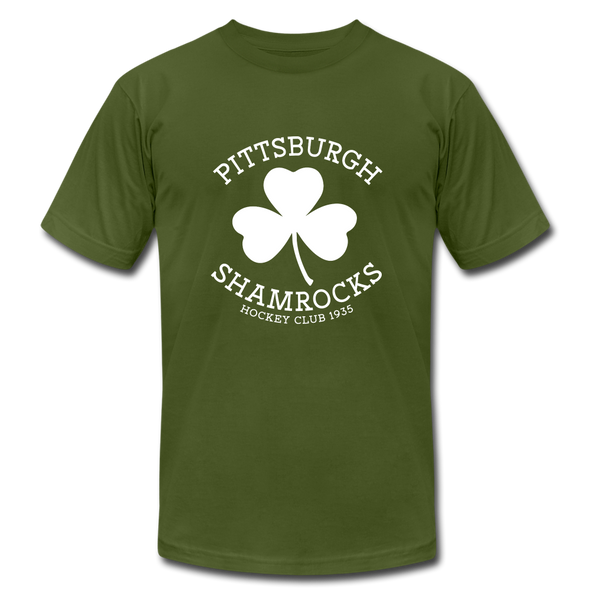 Pittsburgh Shamrocks T-Shirt (Premium Lightweight) - olive